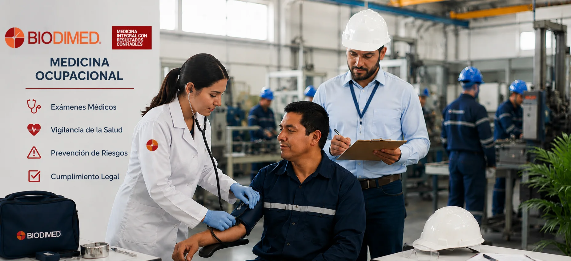 Exámenes Ocupacionales para Empresas Ecuador - BIODIMED